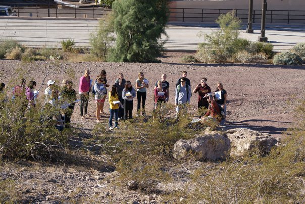 Calcrete at Tempe
              Butte